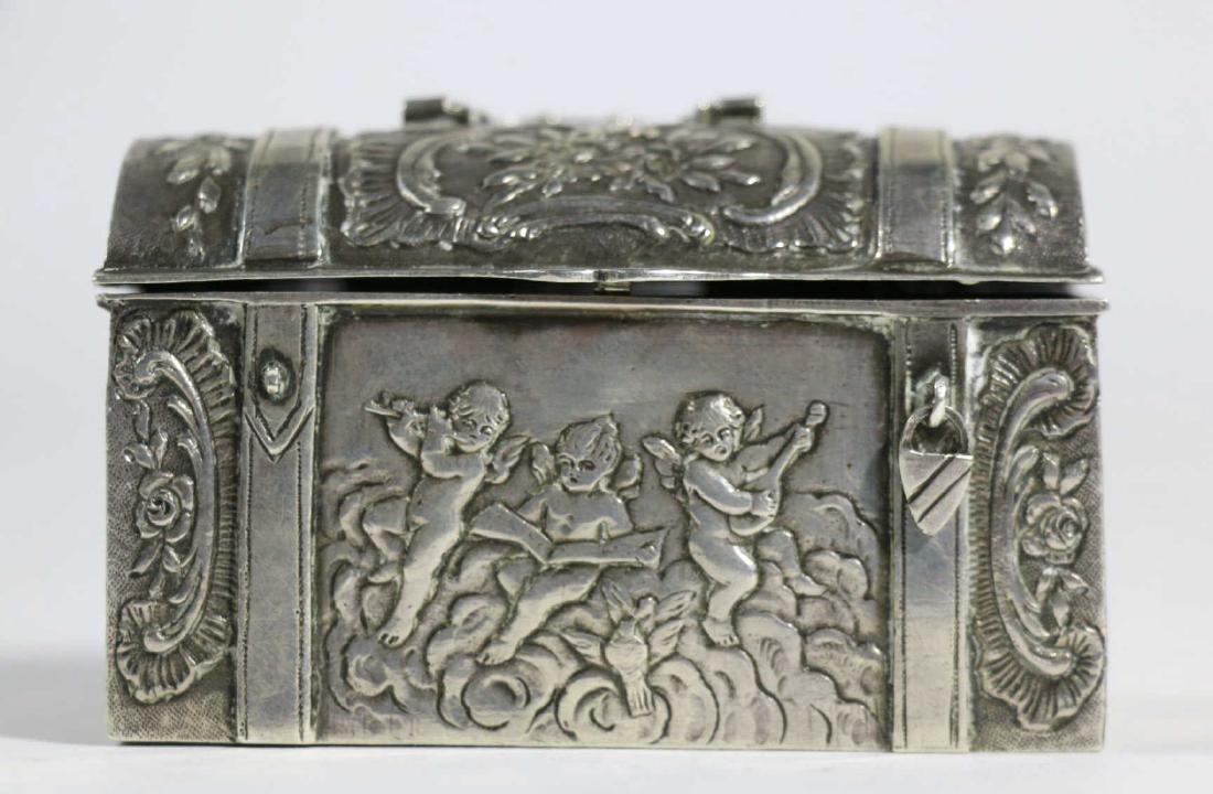 HANAU STERLING SILVER HALLMARKED DRESSER BOX (1 of 12)