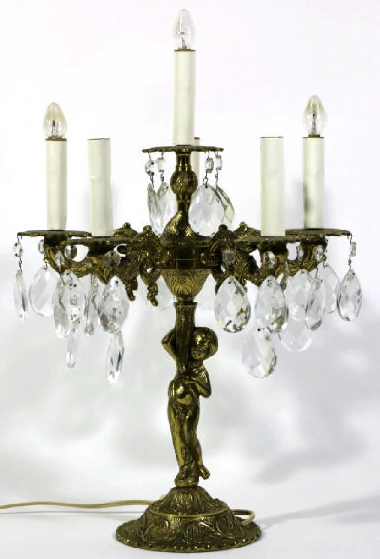 HOLLYWOOD REGENCY FIGURAL CANDELABRA (1 of 8)