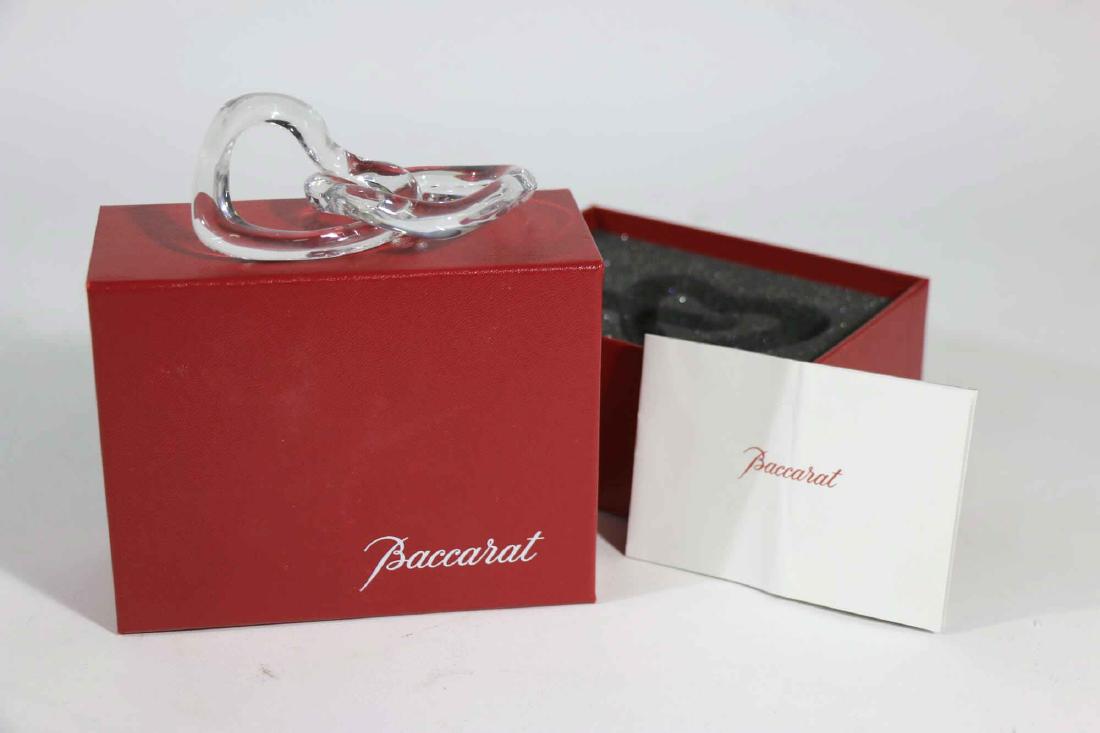 BACCARAT DOUBLE ARTGLASS HEARTS (1 of 8)