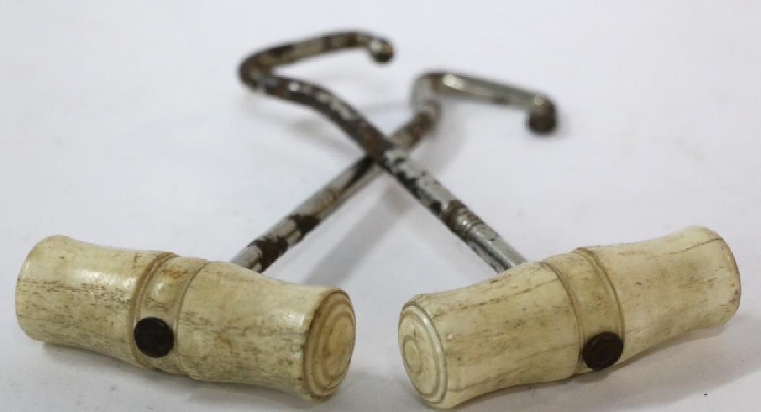 EQUESTRIAN ANTIQUE RIDING BOOT PULLS: EQUESTRIAN ANTIQUE RIDING BOOT PULLS