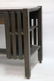 STICKLEY STYLE ANTIQUE OAK ARTS & CRAFTS DESK - 4