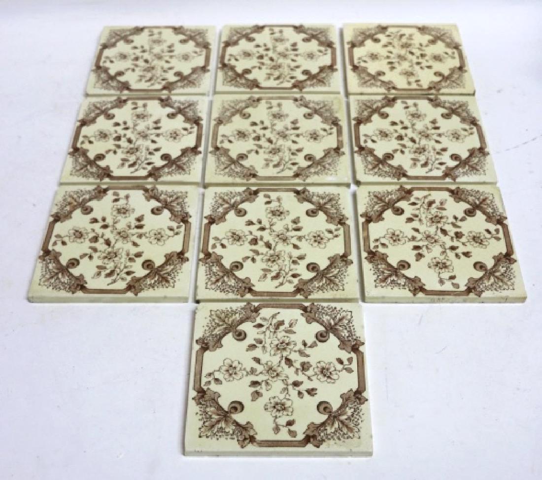 ITALIAN VINTAGE HAND PAINTED TILES (1 of 3)