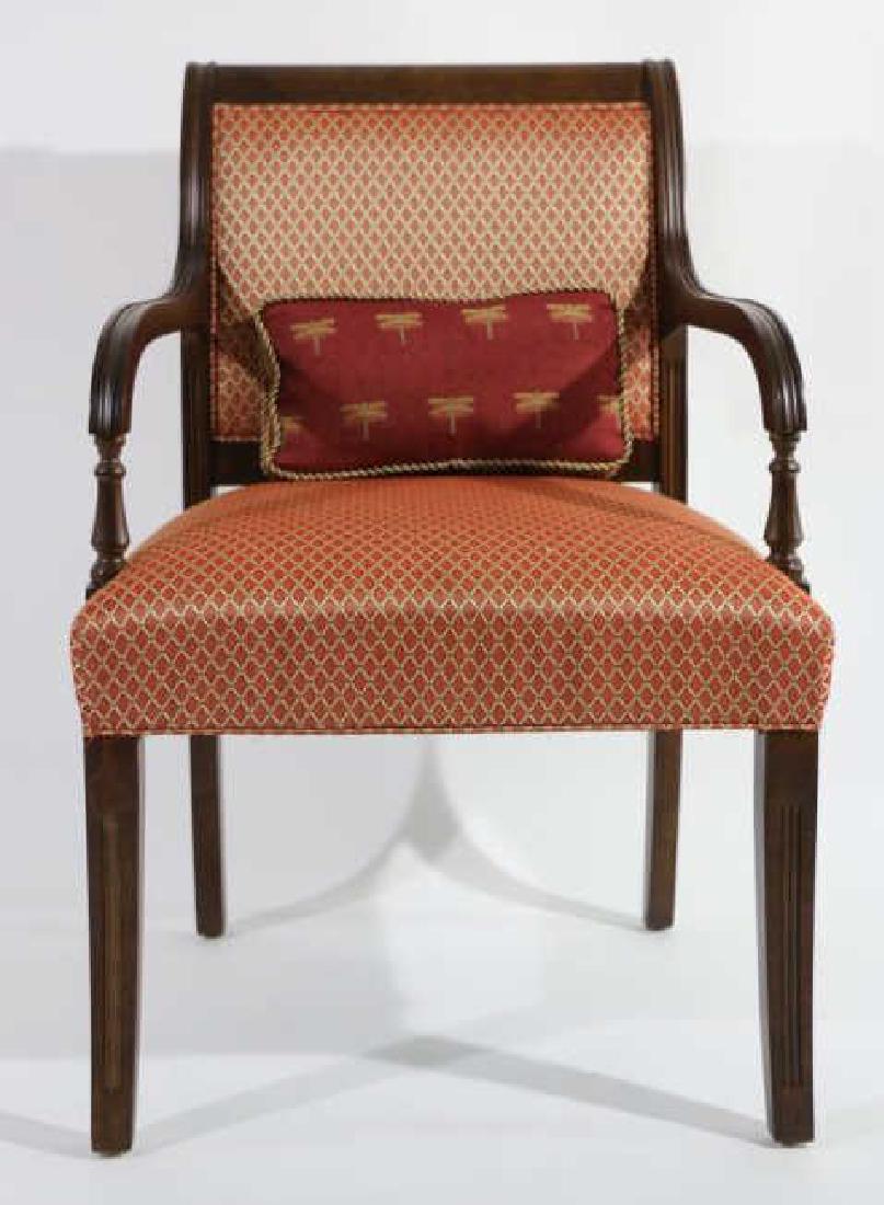 AMERICAN ANTIQUE REGENCY MAHOGANY ARMCHAIR (1 of 4)