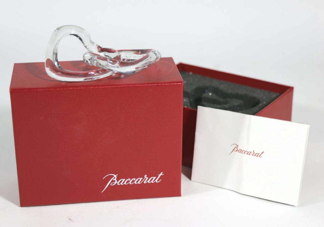 BACCARAT DOUBLE ARTGLASS HEARTS (1 of 6)