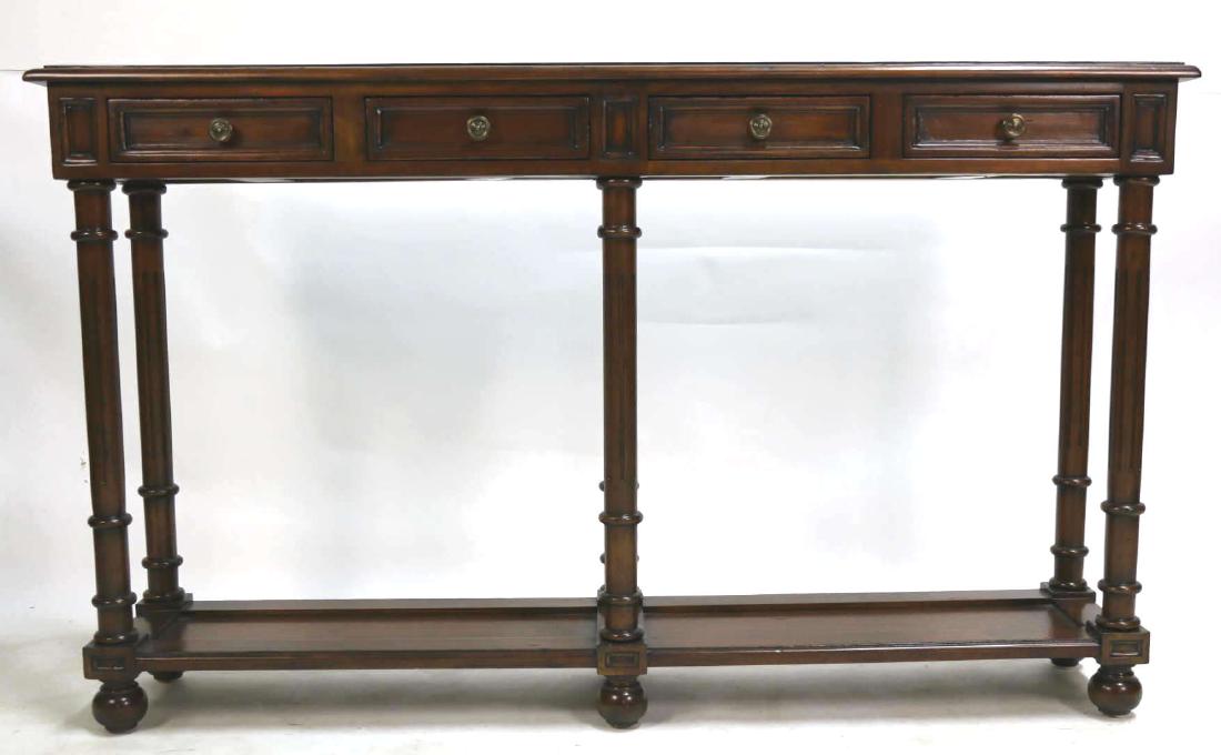 ACCENTS BEYOND ENGLISH MAHOGANY CONSOLE TABLE (1 of 4)