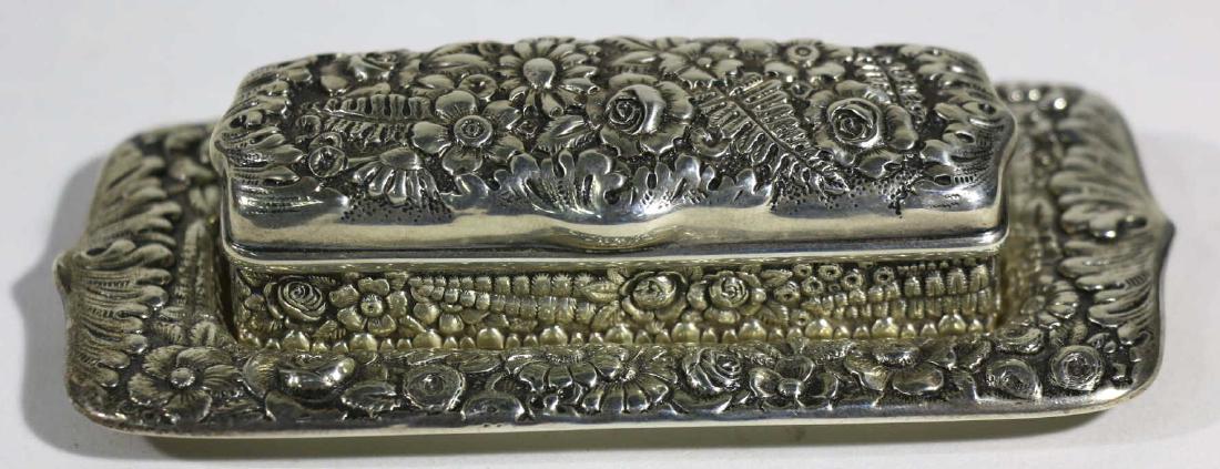 TIFFANY & CO. STERLING SILVER HAND CHASED SERVER (1 of 13)