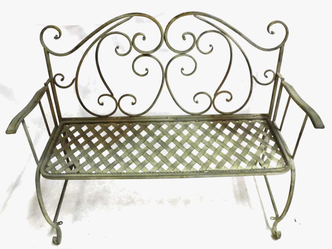 FRENCH MODERN FOLDING BENCH (1 of 3)