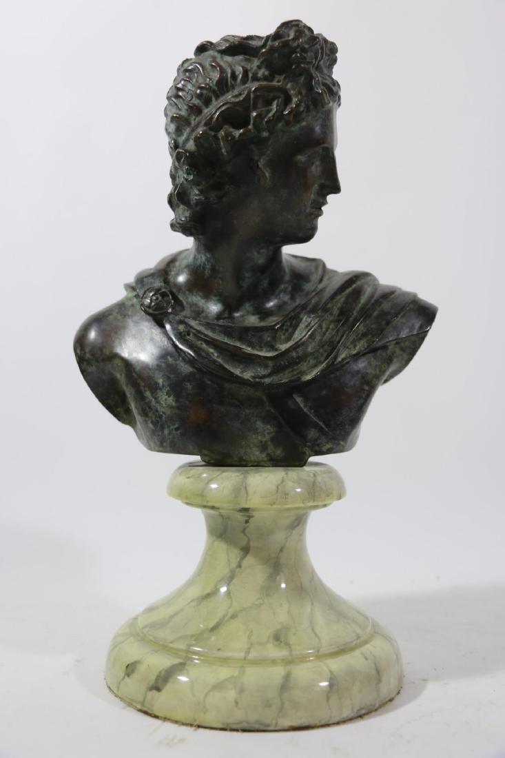 MAITLAND SMITH BRONZE & MARBLE BUST SCULPTURE (1 of 10)