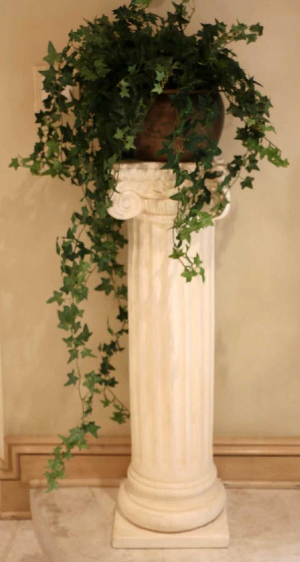 FINE FLUTED IONIC GREEK DECORATIVE COLUMN PEDESTAL (1 of 2)