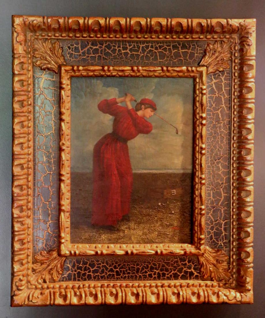 PORTRAIT OF A  FEMALE GOLFER OOB (1 of 3)