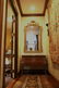 FRENCH ANTIQUE INLAID MARBLE TOP BOMBE COMMODE - 3