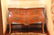 FRENCH ANTIQUE INLAID MARBLE TOP BOMBE COMMODE - 7