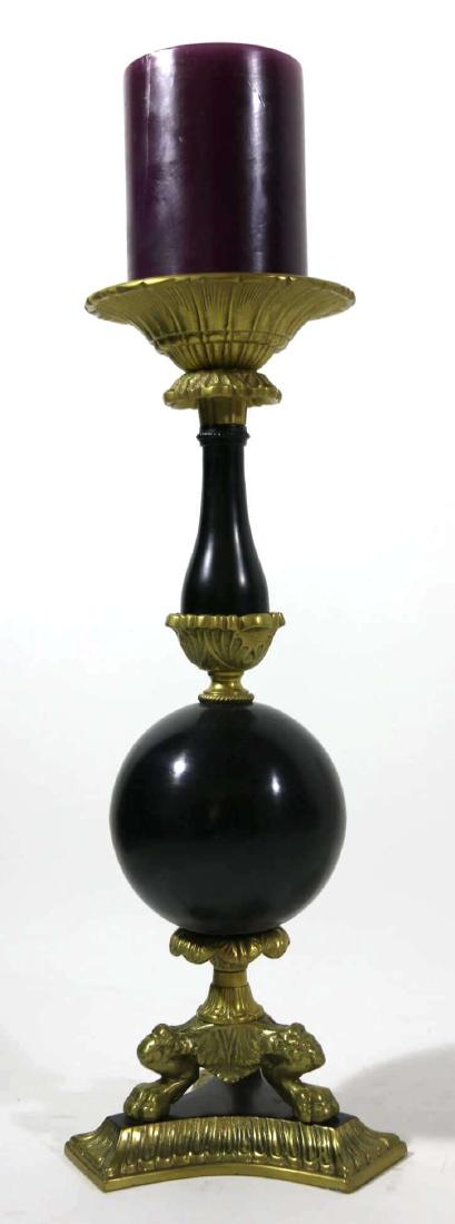 FRENCH BRASS CANDELSTICK (1 of 5)