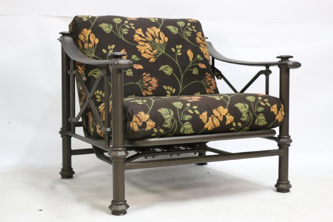 BROWN JORDAN CUSTOM UPHOLSTERED CLUB CHAIR (1 of 5)