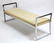 MILO BAUGHMAN MID-CENTURY MODERN CHROME BENCH