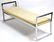 MILO BAUGHMAN MID-CENTURY MODERN CHROME BENCH - 4
