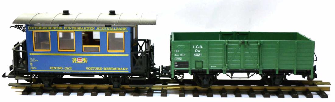 G SCALE PASSENGER & HOPPER: G SCALE PASSENGER & HOPPER