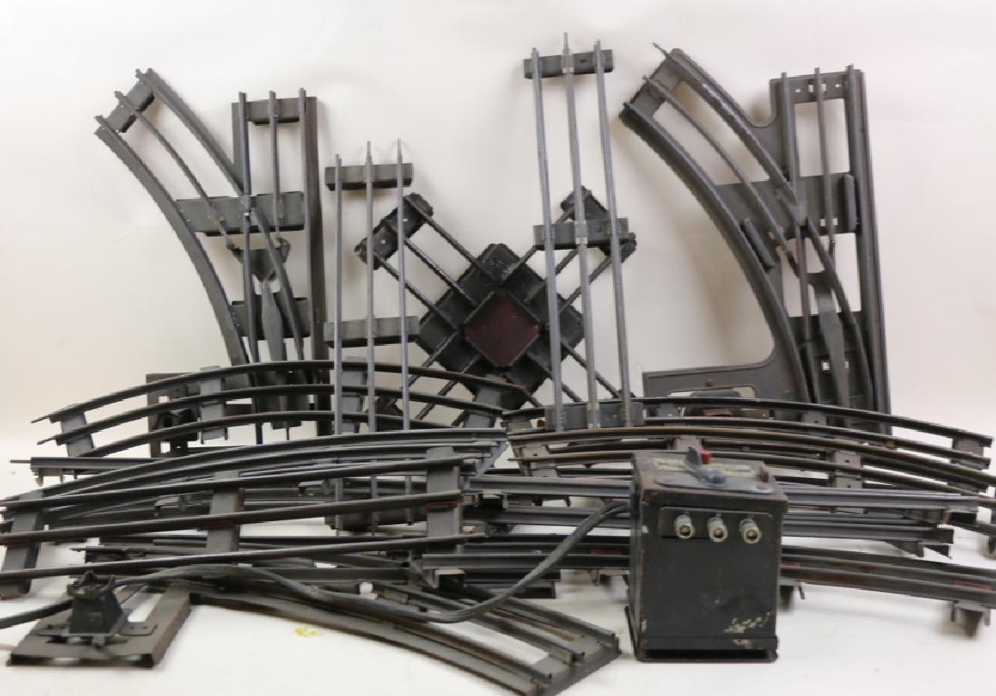 LIONEL ANTIQUE G- GAUGE TRACK CROSS & SWITCH LOT (1 of 5)