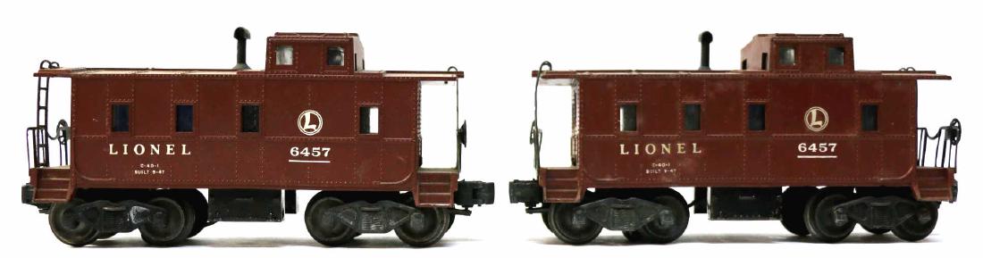 LIONEL CABOOSE PAIRING  6457 & 6457 (1 of 5)