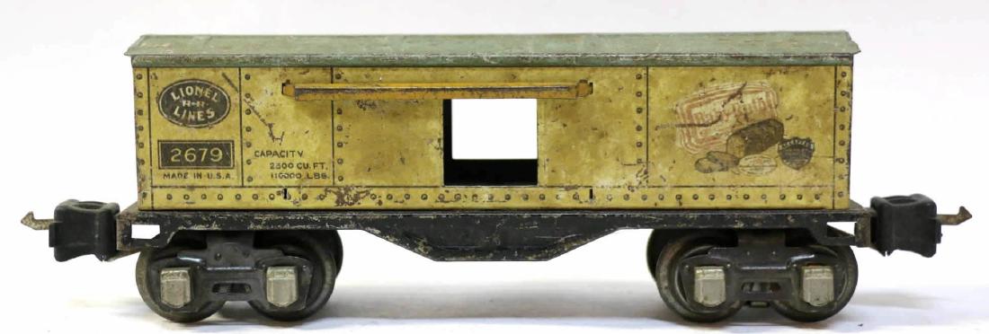 LIONEL BABY RUTH 2679 BOX CAR: LIONEL BABY RUTH 2679 BOX CAR