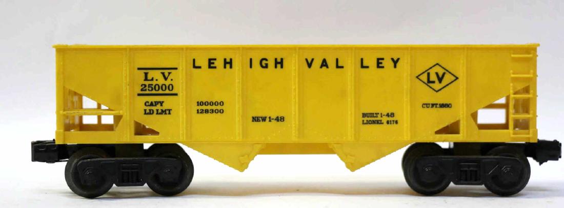 LIONEL LEHIGH VALLEY HOPPER 25000: LIONEL LEHIGH VALLEY HOPPER 25000