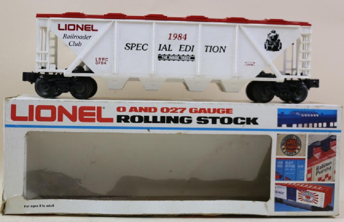 O AND O27 GAUGE ROLLING STOCK 1984 SPECIAL ED.: O AND O27 GAUGE ROLLING STOCK 1984 SPECIAL EDITION RAILROAD CLUB COVERED HOPPER LRRC 0784