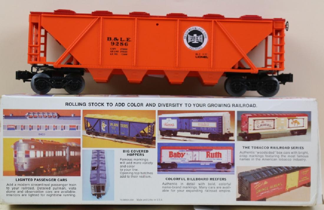 LIONEL O AND O27 GAUGE B & L.E. COVERED HOPPER: LIONEL O AND O27 GAUGE B & L.E. COVERED HOPPER 9286
