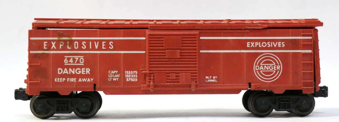 LIONEL 6470 EXPLOSIVES ACTION BOX CAR (1 of 1)