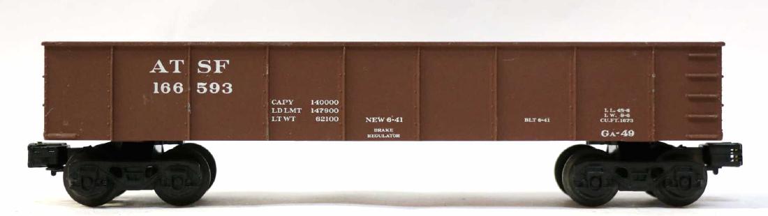 LIONEL ATSF HOPPER 166593: LIONEL ATSF HOPPER 166593