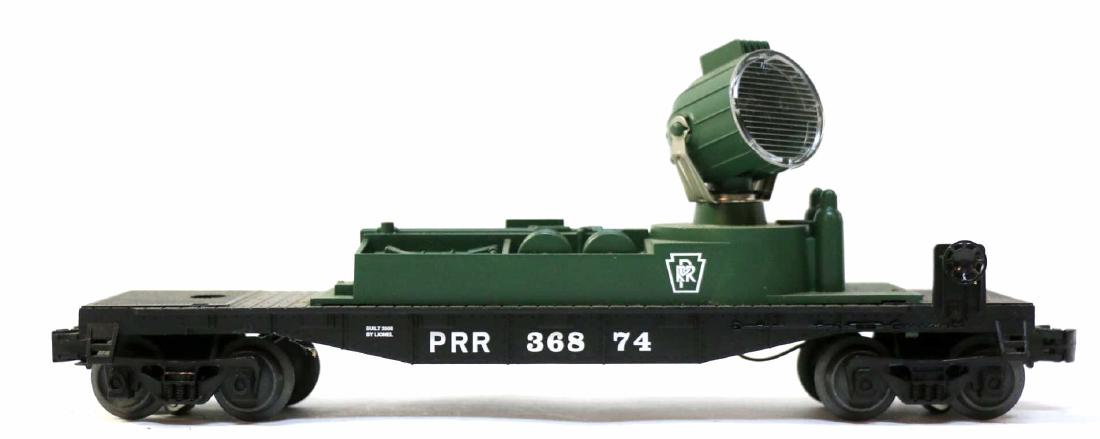 LIONEL SEARCH / SPOT LIGHT CAR PRR 368 74: LIONEL SEARCH / SPOT LIGHT CAR PRR 368 74