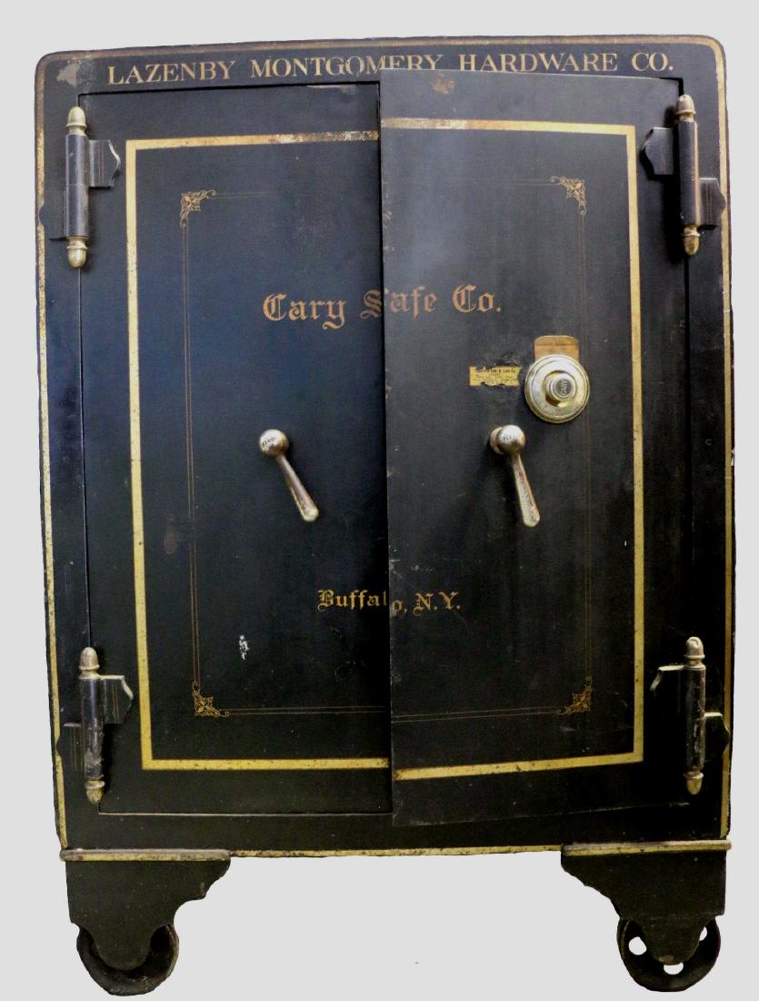 CARY SAFE CO. BUFFALO NY ANTIQUE MONUMENTAL SAFE