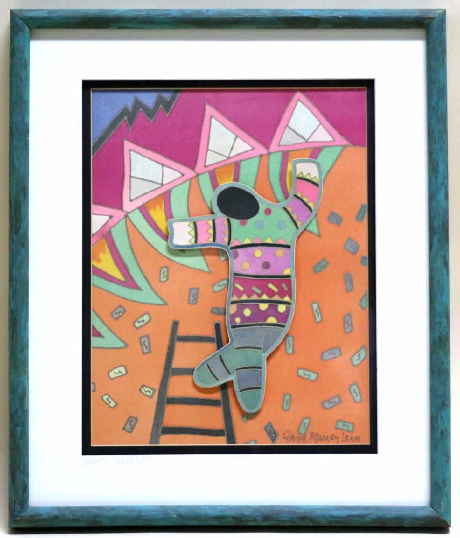 JANE LEWIS "SPIRIT SEEKER" MODERN ORIGINAL WORK: JANE LEWIS "SPIRIT SEEKER" MODERN ORIGINAL WORK