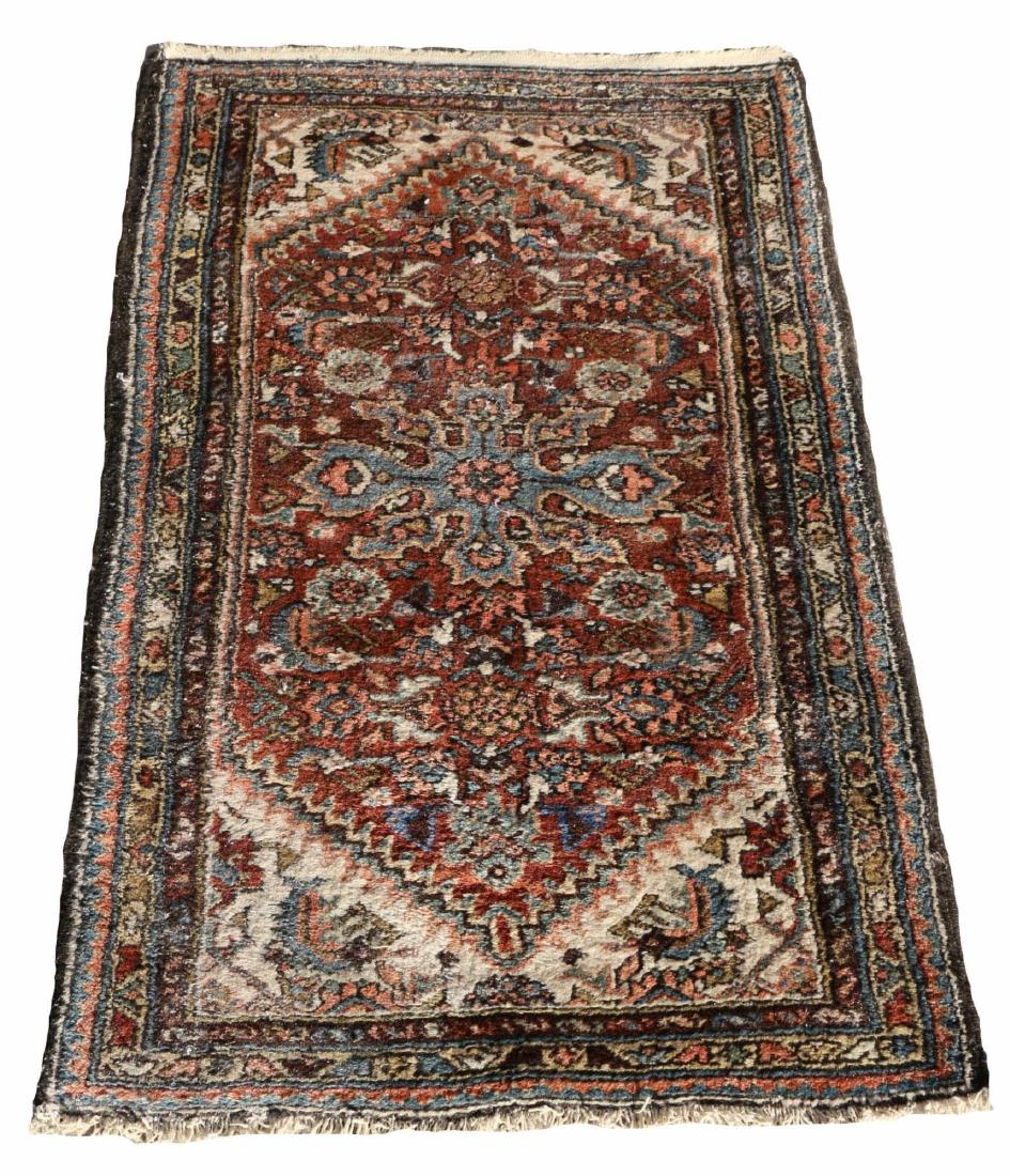 PERSIAN HAND WOVEN HERIZ ARE RUG: PERSIAN HAND WOVEN HERIZ ARE RUG