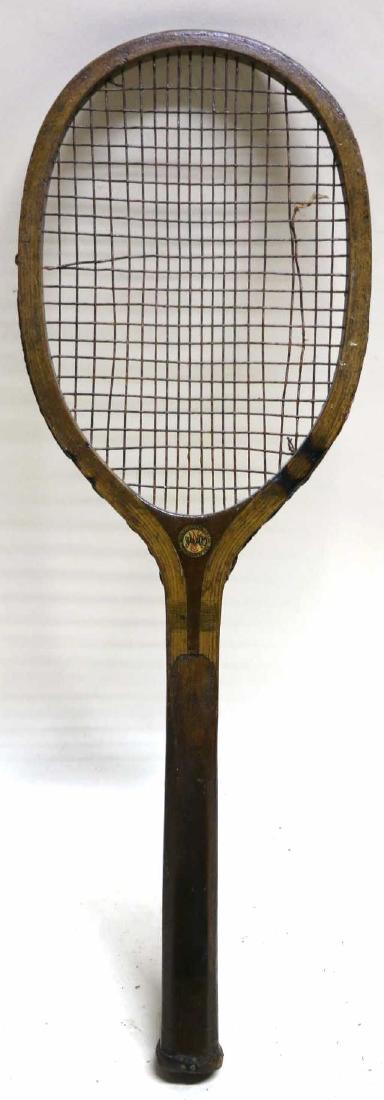 STANDARD "IMPERIAL" ANTIQUE TENNIS RACKET: STANDARD "IMPERIAL" ANTIQUE TENNIS RACKET