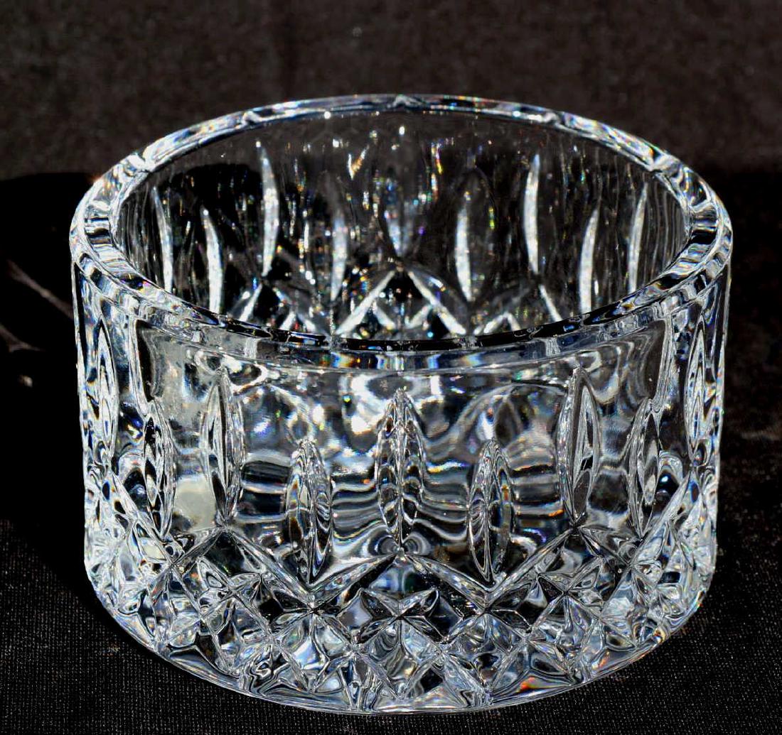 WATERFORD LIZMORE IRISH CRYSTAL TALL WINE COASTER: WATERFORD LIZMORE IRISH CRYSTAL TALL WINE COASTER