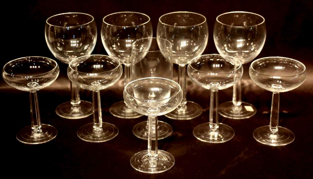 LIBBEY SIGNED STEMWARE GROUPING (1 of 5)