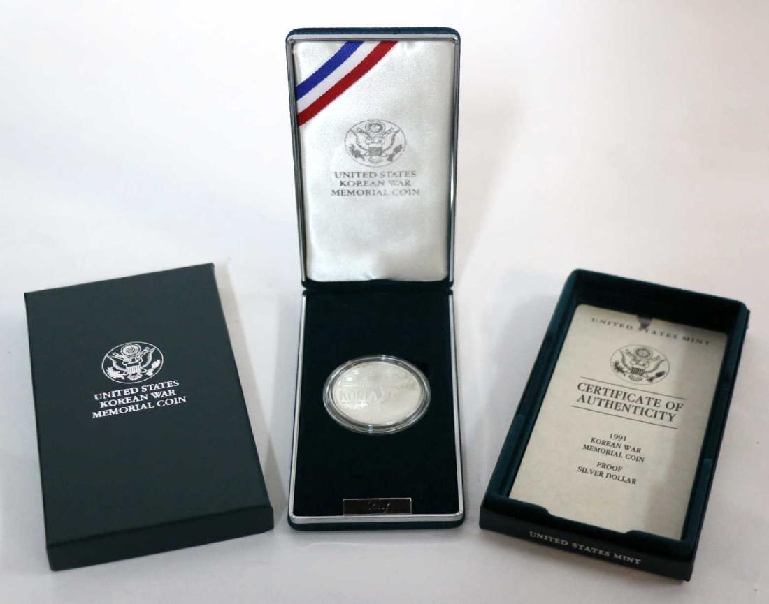 UNITED STATES MINT 1991 KOREAN WAR  PROOF SET (1 of 4)