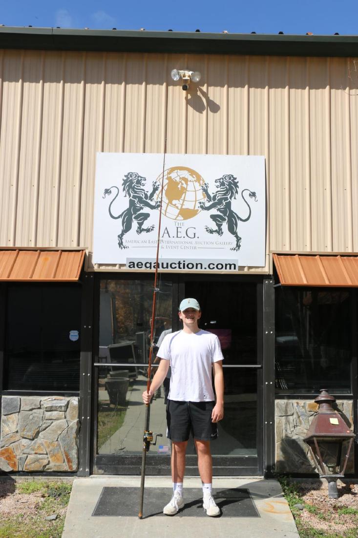 PENN 9500 SS LARGE GAME SPINNING REEL & ROD (1 of 8)