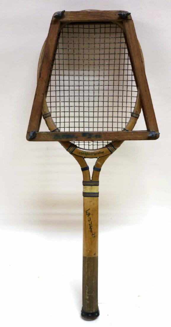 A..G. SPALDING BROTHERS ANTIQUE TENNIS RACQUET