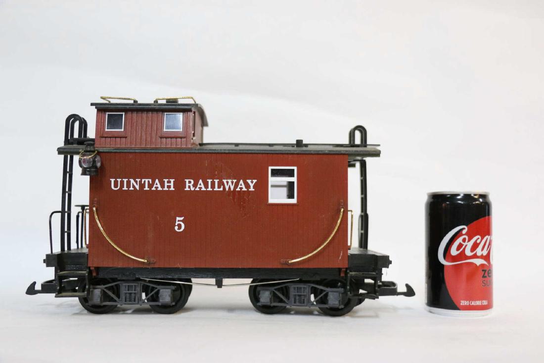 LGB GERMAN G-SCALE UINTAH RAILWAY F CABOOSE: LGB GERMAN G-SCALE UINTAH RAILWAY F CABOOSE