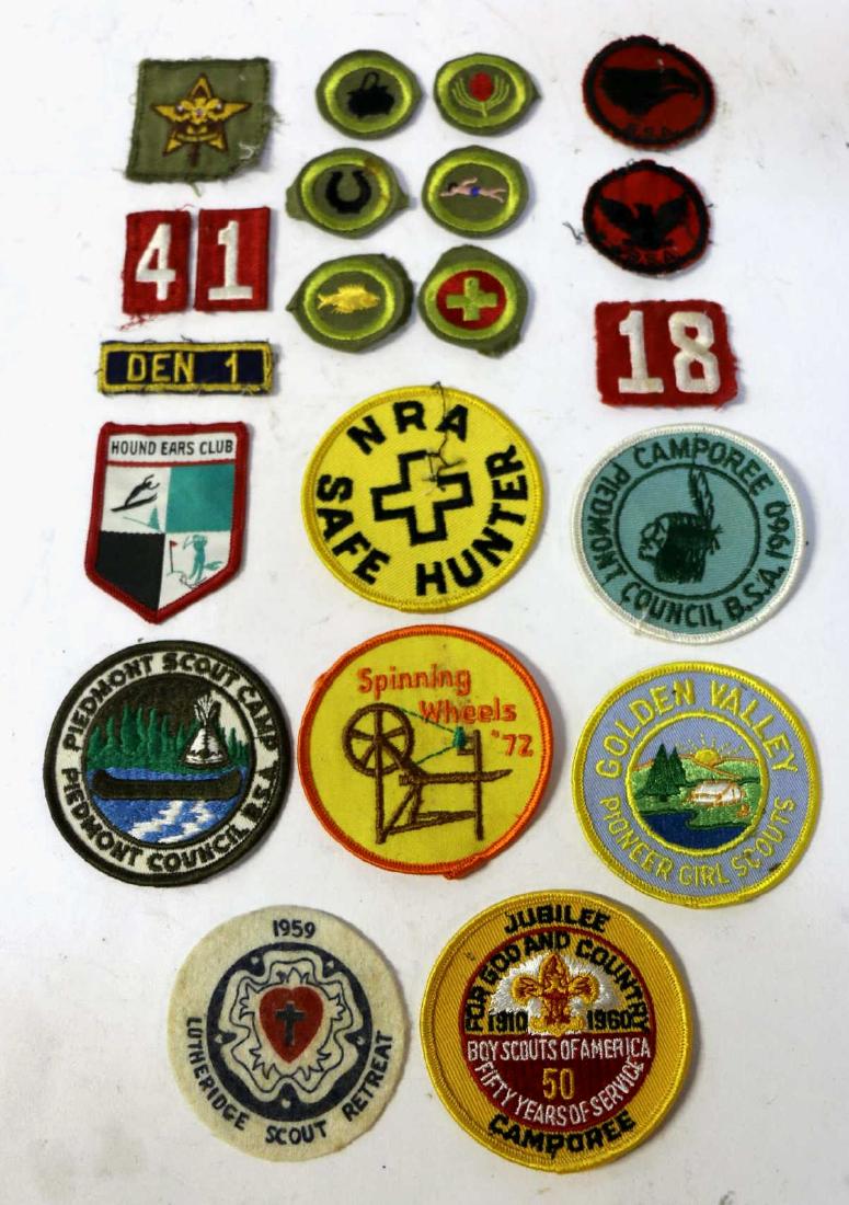 SCOUTING VINTAGE SCOUT PATCH GROUPING (1 of 3)