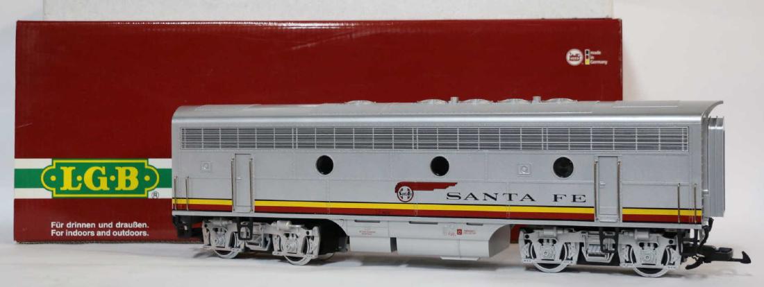 LGB GERMAN SANTA FE G SF F-78 TENDER NEW IN BOX: LGB GERMAN SANTA FE G-SCALE SF F-78 TENDER NEW IN BOX