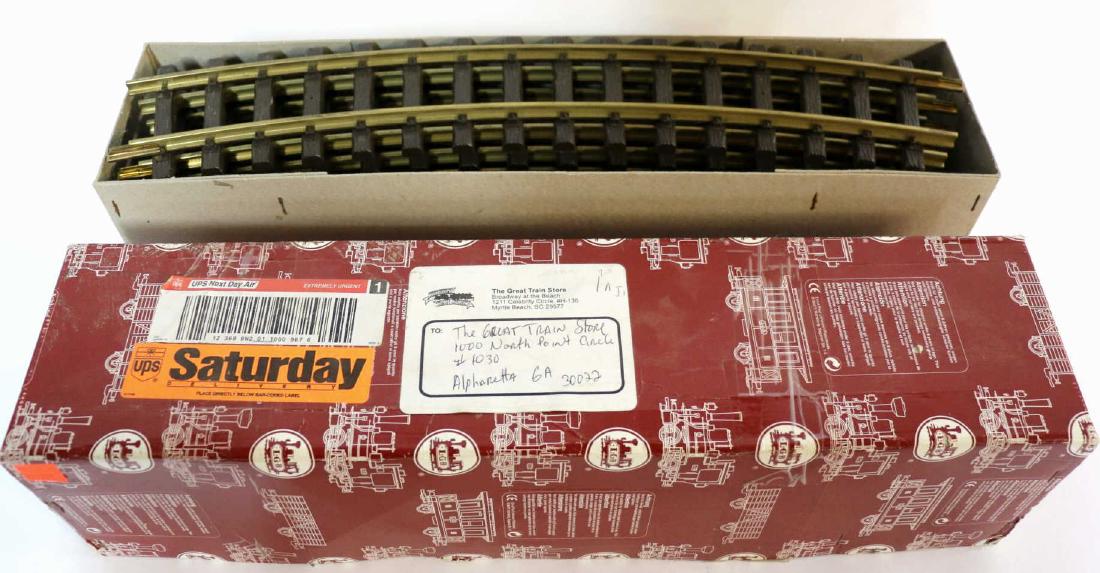 LGB GERMAN G-SCALE CURVED 20" TRACK BOX OF 7: LGB GERMAN G-SCALE CURVED 20" TRACK BOX OF 7