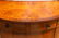 ENGLISH SATINWOOD ANTIQUE DEMI LUNE CABINET - 8