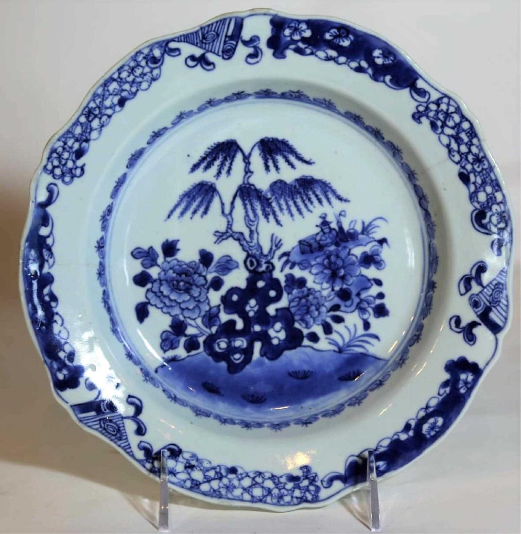 CHINESE ANTIQUE EXPORT CABINET PLATE (1 of 4)