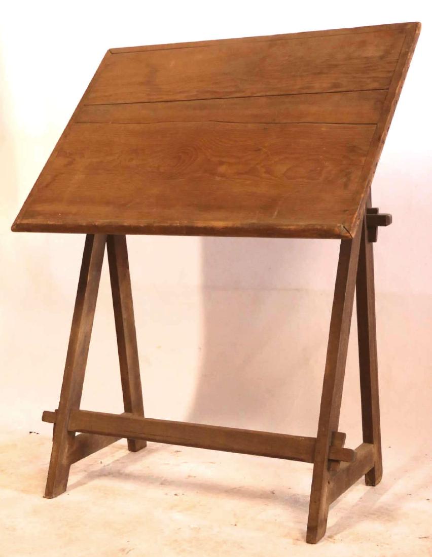 ANTIQUE DRAFTING TABLE (1 of 4)