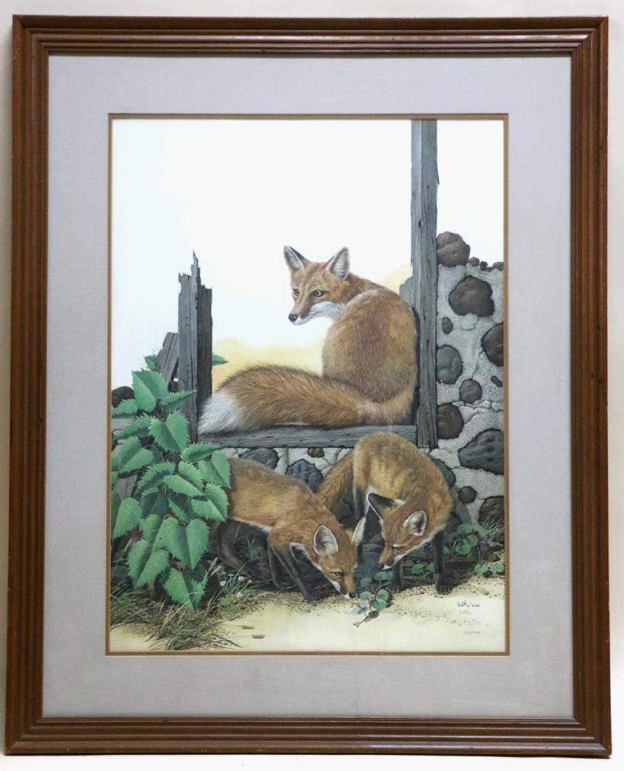 DON BALKE "RED FOX" SIGNED & NUMBERED LITHOGRAPH (1 of 7)