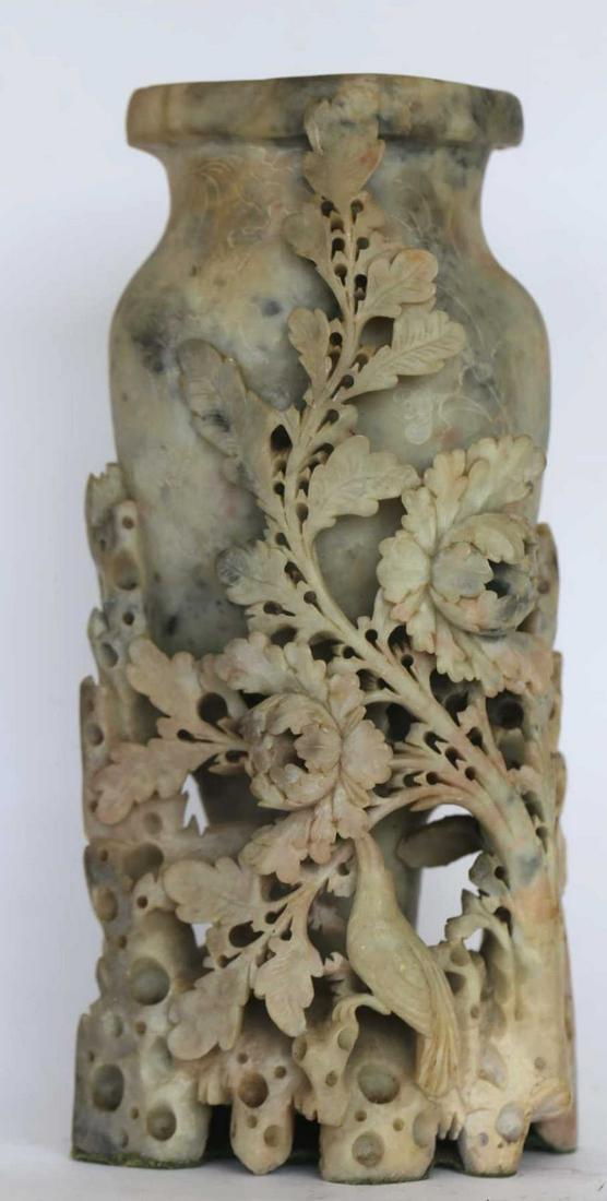 For Auction Chinese Antique 10 5 Soapstone Carving 184 On Sep