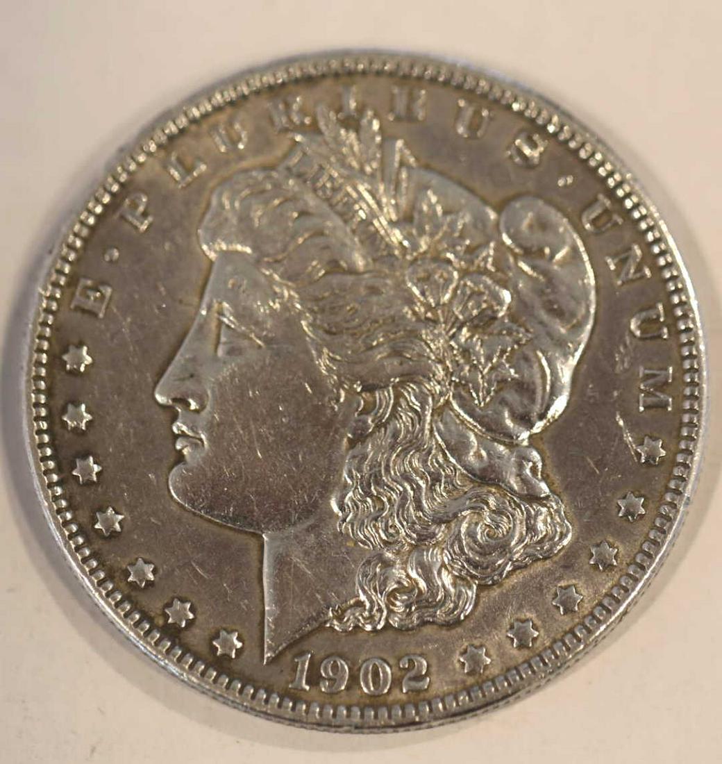 1902 MORGAN SILVER DOLLAR: 1902 MORGAN SILVER DOLLAR