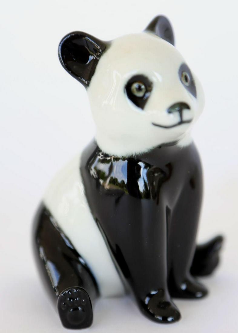 ROYAL DUX PANDA PORCELAIN SCULPTURE: ROYAL DUX PANDA PORCELAIN SCULPTURE